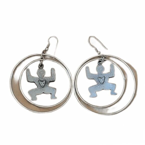 Hieroglyphic Earrings  - Picture 2 of 5